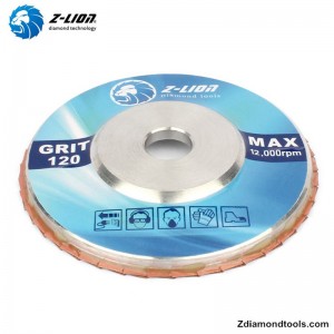 ZL-WMC6401 nhôm mài kim cương đĩa đá granit cho đá