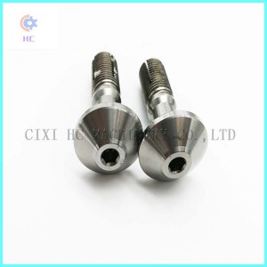 Gia công chính xác CNC gia công khe đôi thông qua lỗ bu lông ốc vít