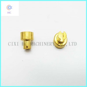 OEM ODM Đồng giá rẻ Đồng thau chính xác Micro quay phần, CNC quay pin