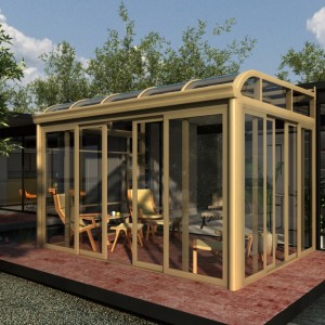 WITOP đứng miễn phí mô-đun nhôm kính nhà tiền chế di động