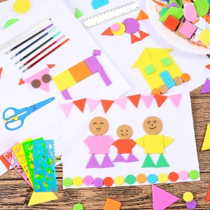 Bán nóng mật độ cao đầy màu sắc 2 mm 6 mm Bộ nhớ dép tấm xốp Tấm cao su an toàn tùy chỉnh kích thước tấm bao bì