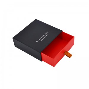 Hộp quà tặng ngăn kéo hai màu tùy chỉnh cổ điển