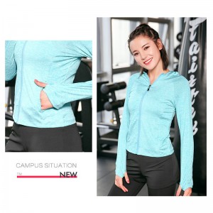 FDMF006- Bộ đồ thể thao nữ 5 cái Phù hợp với thể dục Yoga Chạy bộ đồ thể thao