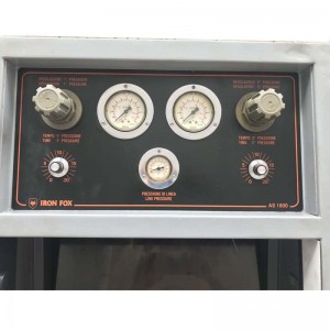 Sắt cáo đế nén khí nén gắn giày làm giá máy