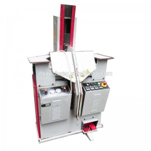 khởi động thủy lực đúc vamp crimping giày máy