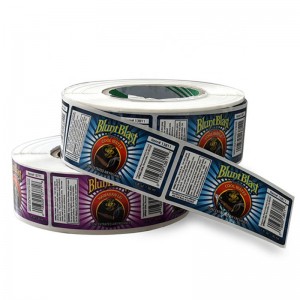 Tùy chỉnh nhãn dán sản phẩm in nhãn dán, Nhãn dán máy in giấy nhãn dán