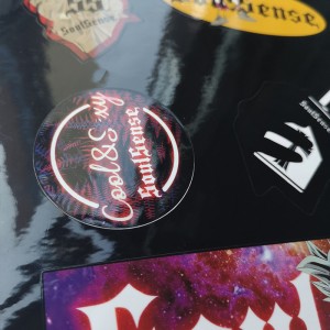 Chống nước Die Cut Công ty Logo Cartoon Custom UV Proof Vinyl Sticker