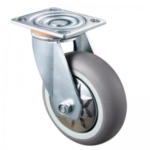 Heavy Duty - Vỏ mạ Chrome với bánh xe TPE màu xám