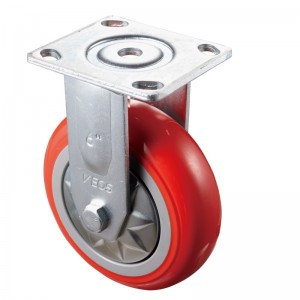 Heavy Duty - Vỏ mạ Chrome với bánh xe TP3 màu đỏ