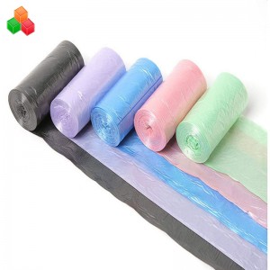 oxo 100% phân hủy sinh học có thể phân hủy tinh bột ngô nhựa túi rác cuộn cho gia đình