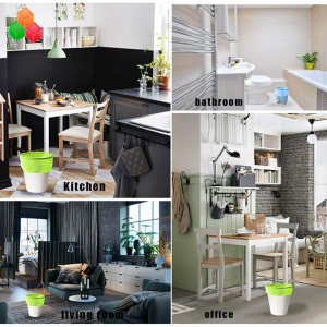 oxo 100% phân hủy sinh học có thể phân hủy tinh bột ngô nhựa túi rác cuộn cho gia đình