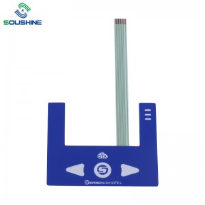 Công tắc màng OEM tùy chỉnh với đèn LED