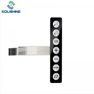 OEM chuyển đổi màng tùy chỉnh với bàn phím cao su thả