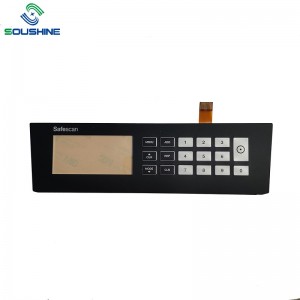tùy chỉnh nút silicon cao su màng bàn phím cho máy dò tiền