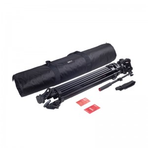 Chân máy quay video chuyên nghiệp Kingjoy, Hệ thống chân máy hạng nặng VT-3500 với Đầu chất lỏng toàn cảnh 360 độ VT-3530