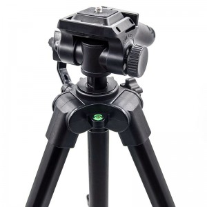 Chân đế máy ảnh DSLR nhôm di động Kingjoy VT-930 với đầu Pan Tilt, Kẹp điện thoại, Túi đựng