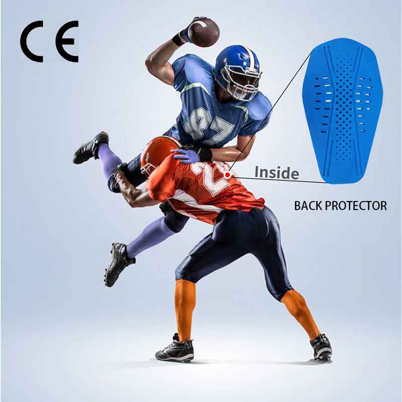 Áo khoác thể thao chống va chạm cực mạnh Bảo vệ lưng Pad chèn với chứng chỉ CE (ACF)