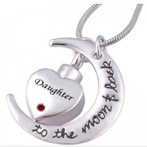 Trang sức hỏa táng khối zirconia mặt dây hỏa táng