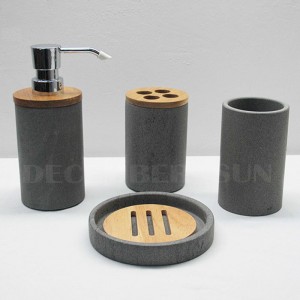 Bộ phụ kiện phòng tắm bằng đá cát