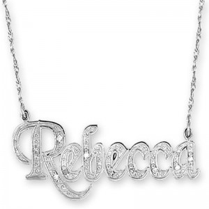 Tuyên bố mặt dây chuyền cá nhân vòng cổ tên vòng cổ vàng bạc