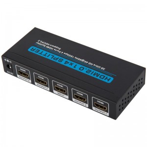V2.0 HDMI 1x4 Splitter Hỗ trợ 3D Ultra HD 4Kx2K @ 60Hz HDCP2.2
