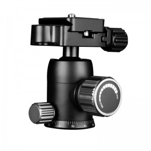 KINGJOY G00 thiết kế mới Đầu bóng xoay 360 độ với tấm phát hành nhanh arca swiss