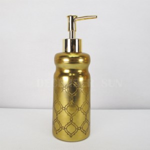 Phụ kiện phòng tắm kính khảm vàng cắt laser