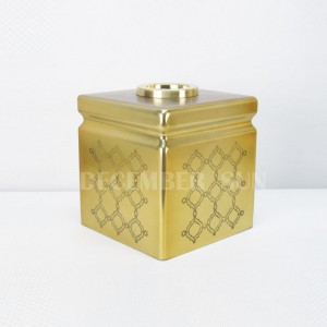 Phụ kiện phòng tắm kính khảm vàng cắt laser