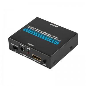 V2.0 Bộ trích xuất âm thanh HDMI sang HDMI + Bộ chuyển đổi âm thanh Hỗ trợ 3D Ultra HD 4Kx2K @ 60Hz HDCP 2.2 18Gbps