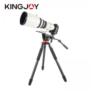 Kingjoy Professional Linh hoạt bằng sợi carbon Camera Camera Chân máy K4207