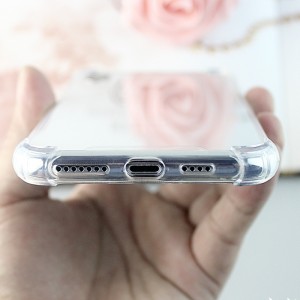 iPhone X \/ iPhone XS TPU + PC vỏ điện thoại di động trong suốt và chống va đập