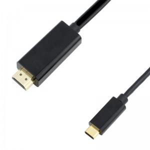 Cáp USB C to HDMI 6ft (4K @ 60Hz), Cáp USB loại C sang HDMI [Tương thích Thunderbolt 3] cho MacBook Pro 16 '2019\/2018\/2017, MacBook Air \/ iPad Pro 2019\/2018, Surface Book 2, Samsung S10 , và hơn thế nữa