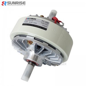 Chất lượng cao Giá thấp Trục đôi Ly hợp bột từ tính cho máy đóng gói sê-ri PC