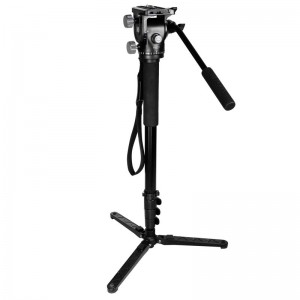 Máy ảnh MonJ Alpenstock của máy ảnh KINGJOY, Máy quay video bằng nhôm có khóa lật cho máy ảnh có trục chuyển đổi 1\/4 \"& 3\/8\" cho máy ảnh DSLR Máy quay phim Ballhead Canon Nikon Sony Tải tối đa 17,6 lbs...