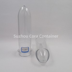 39mm 89g Kích thước cổ 46mm Plasitc Pet Preform cho nước giải khát dầu