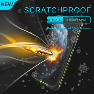 Máy ảnh truyền nước chống nước, phòng chống nước bằng điện thoại truyền hình điện thoại đăng cơ chụp chung 1 dạng đen với mặt sau chắc chắn màu