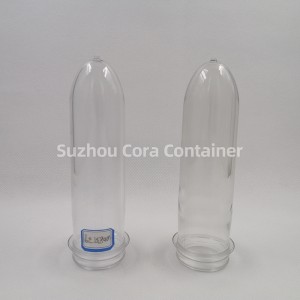 39mm 83G Kích thước cổ 46mm Plasitc Pet Preform cho nước giải khát dầu