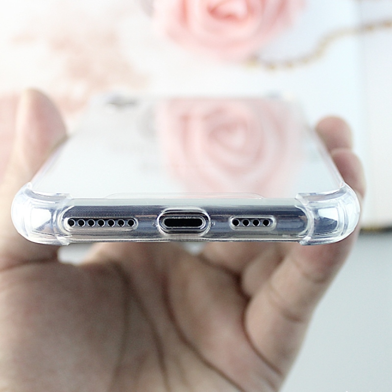 Ốp lưng điện thoại TPU + PC iPhone XS Max rất rõ ràng với các góc chống va đập