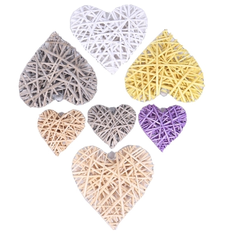 Hình trái tim đẹp Liễu trang trí tường nghệ thuật cho đám cưới và các lễ hội khác