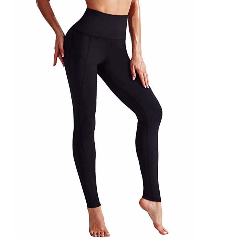 Quần legging cao cấp Running Workout cho Yoga với quần Pockets Quần
