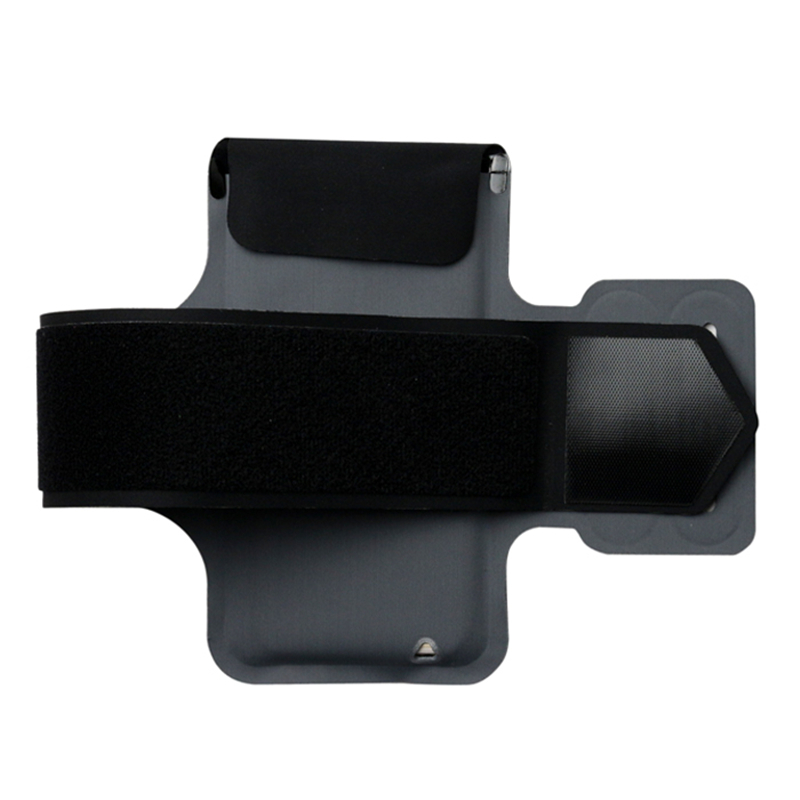 Xám Lycra Sport Armband với TPU chống thấm nước