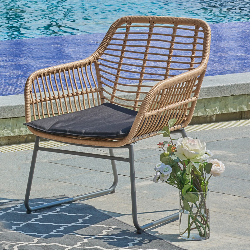 Bộ ghế sofa bằng thép & đan lát