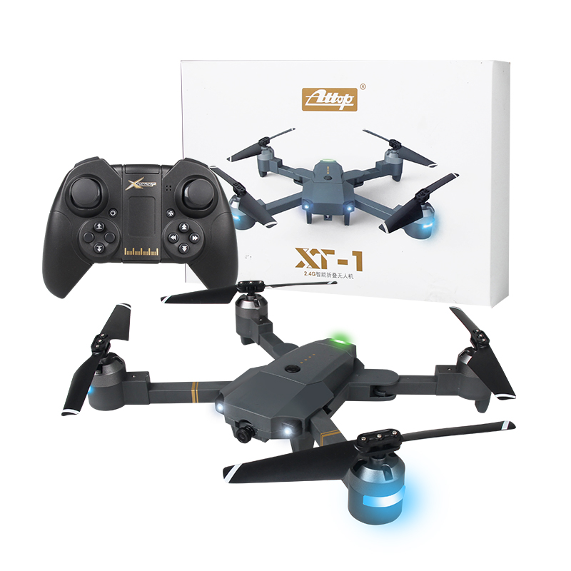 2019 Hot XT-1 Drone với Camera WIFI Mini Pocket Dron có thể gập lại RC quad