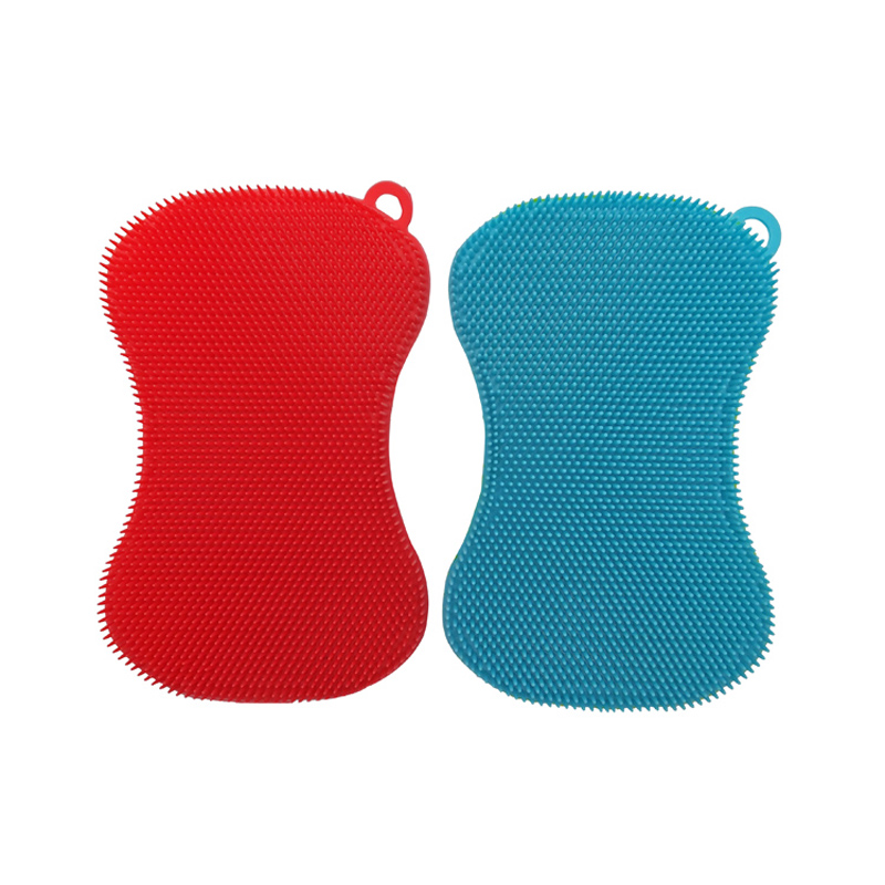 Silicone rau Cleaner Silicone Bàn chải nhà bếp Silicone Bàn chải nhà bếp