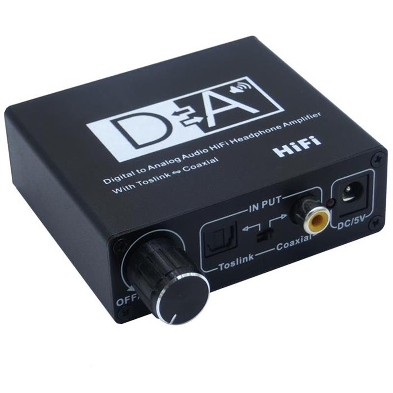 Âm thanh kỹ thuật số sang tương tự HiFi Hiplifer với âm thanh đồng trục Toslink