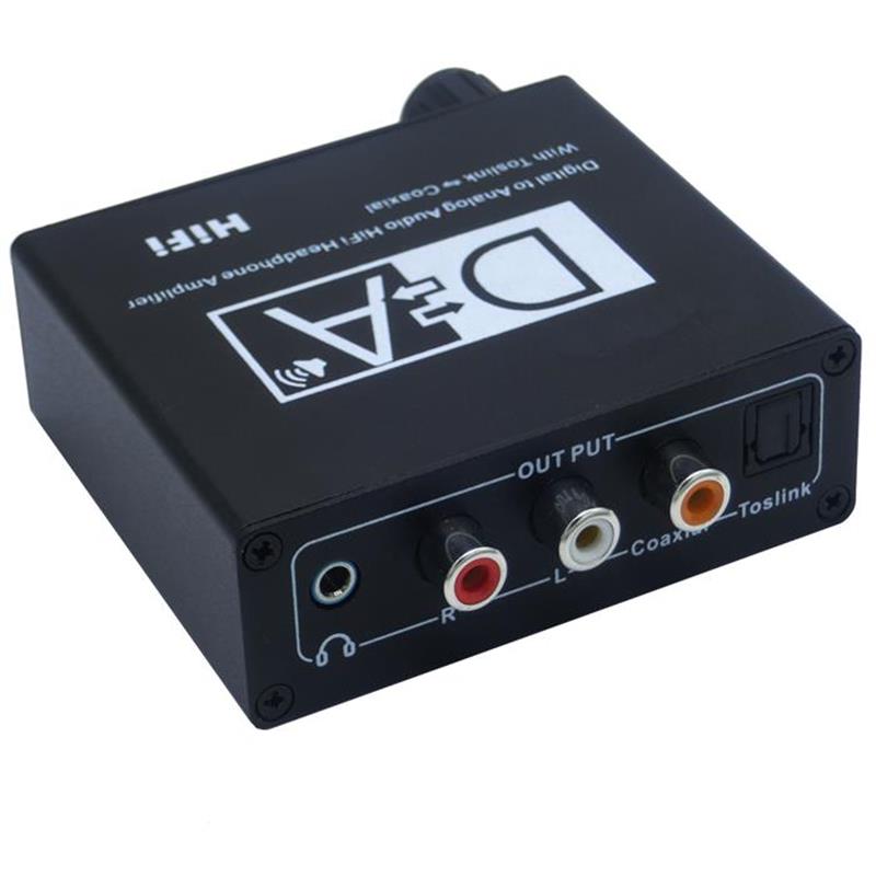 Âm thanh kỹ thuật số sang tương tự HiFi Hiplifer với âm thanh đồng trục Toslink