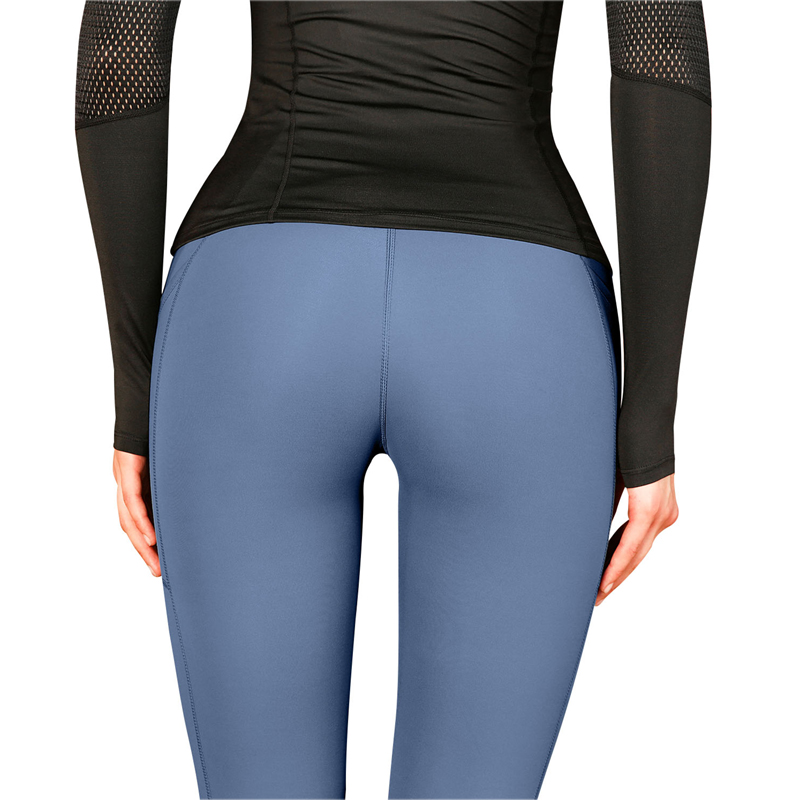 Thực phẩm FDR-Siêu Ánh Sáng Ngoài Pocket High Waist Yoga Pants