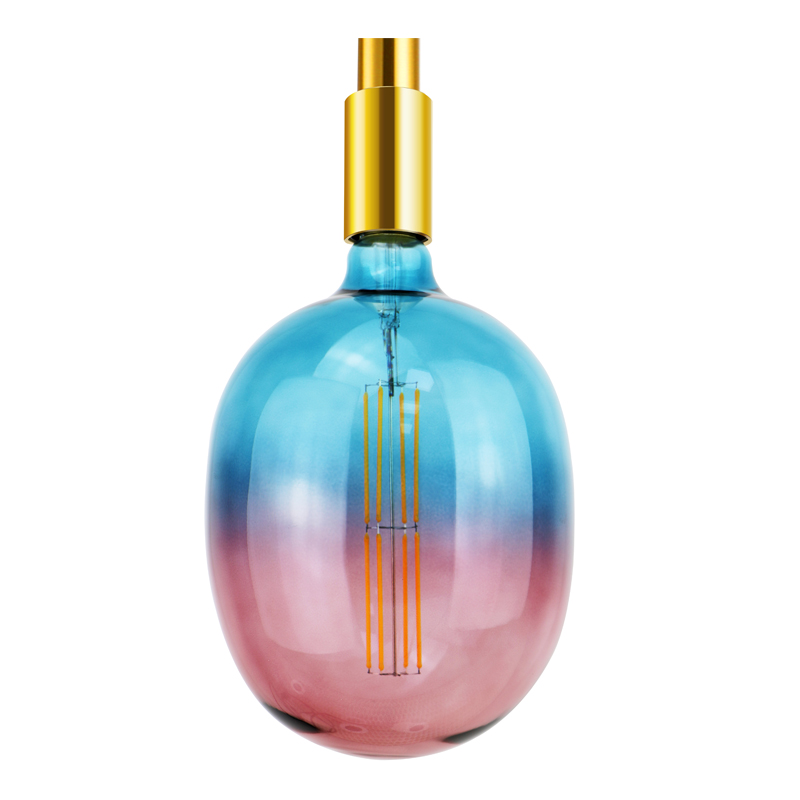 T180 EGG màu xanh hồng 4w bóng mờ hay không có hàm răng màu sắc dẫn đường ánh sáng