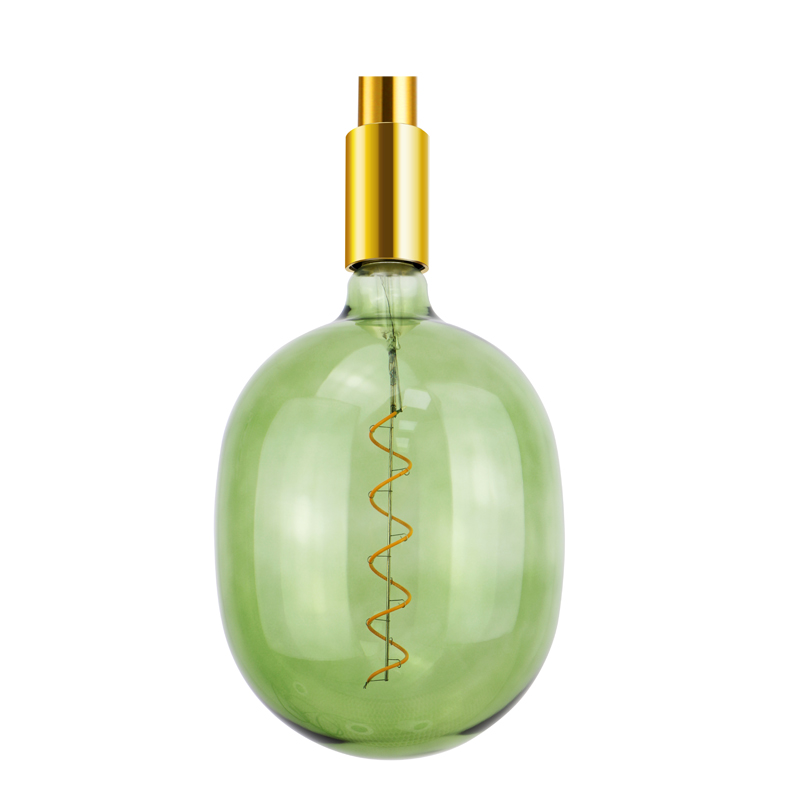 T180 EGG màu hồng 3.5w 4w ánh đèn hình dạng dạng sợi dây chuyền