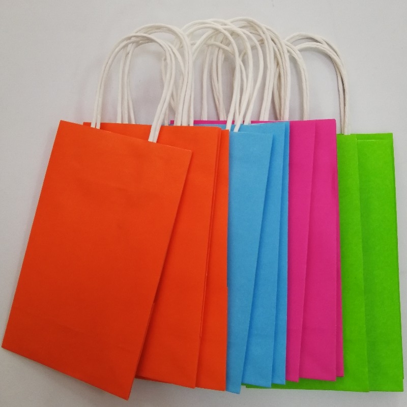 Túi tẩy dụng cụ Eco Recycle bag Cất chấp thực phẩm Thức ăn đóng gói giấy nâu với xúc xích